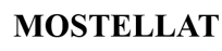 logo mostellat noir fond blanc